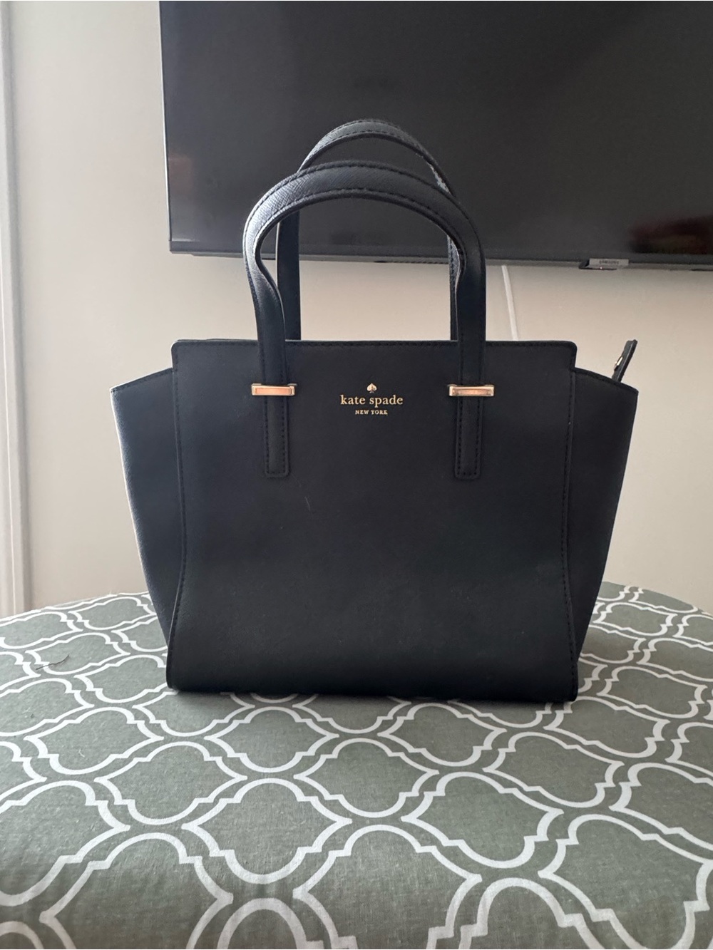 kate spade Black Mini Tote